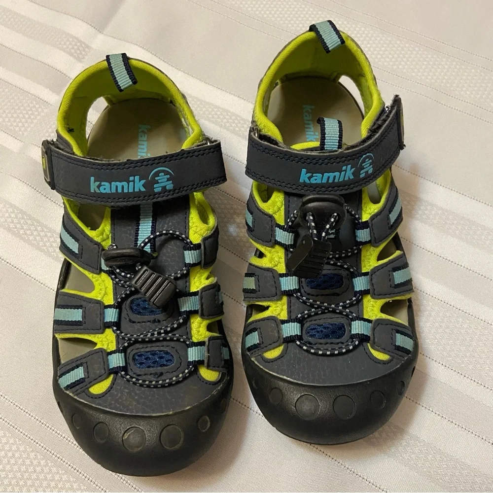 KAMIK CRAB Boys Sandals / Water Shoes - Excellent Used Condition! Size 1